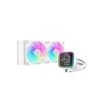 DeepCool LD240 WH 240mm ARGB Liquid CPU Cooler With Display